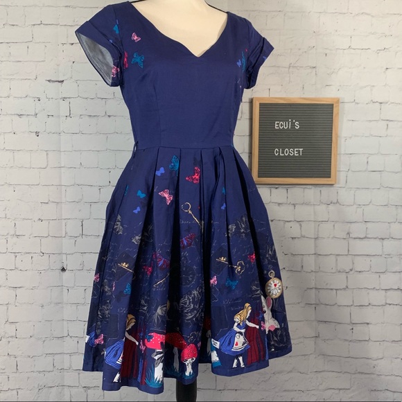 lindy bop alice in wonderland dress
